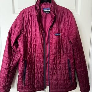 Patagonia Women's Puffer Jacket - purple / deep red